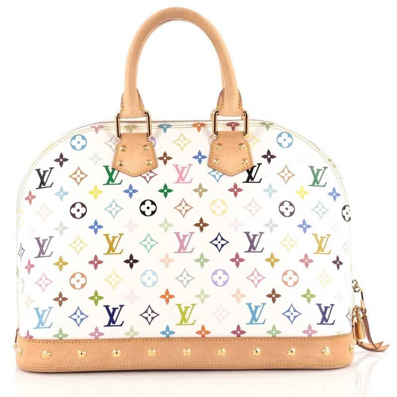 Women's or Men's Louis Vuitton Alma Handbag Monogram Multicolor GM