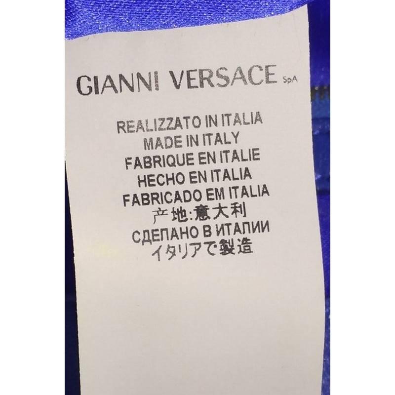 Versace Snap Out Of It Convertible Tote Matelasse Leather Large 5