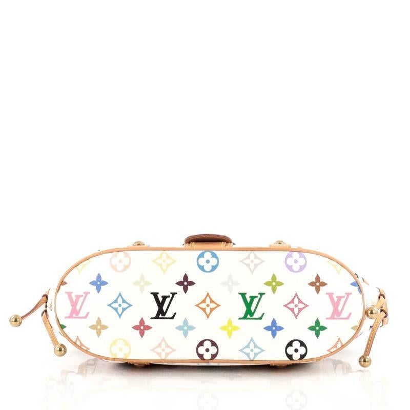 Louis Vuitton Theda Handbag Monogram Multicolor GM In Good Condition In NY, NY