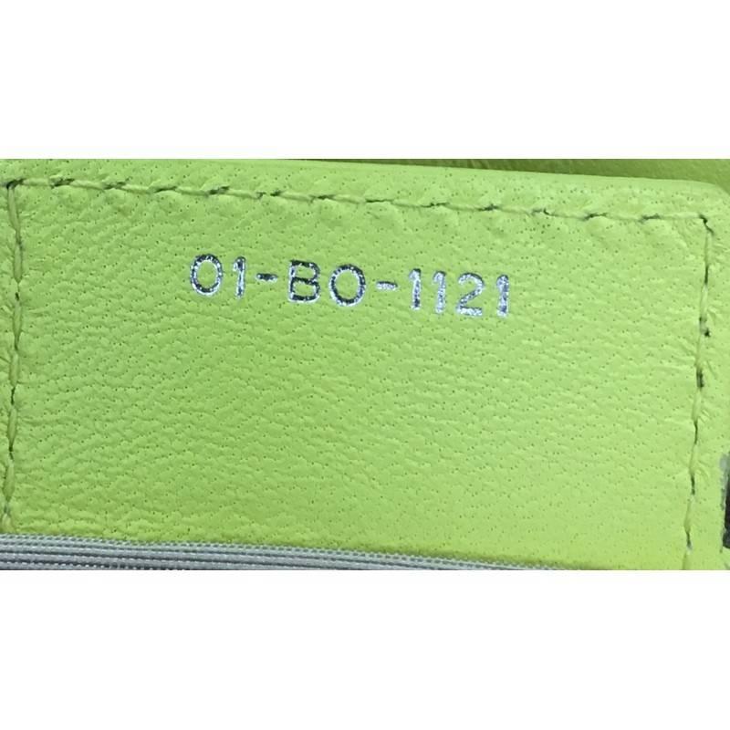 Christian Dior New Lock Flap Bag Cannage Quilt Leather Medium 2