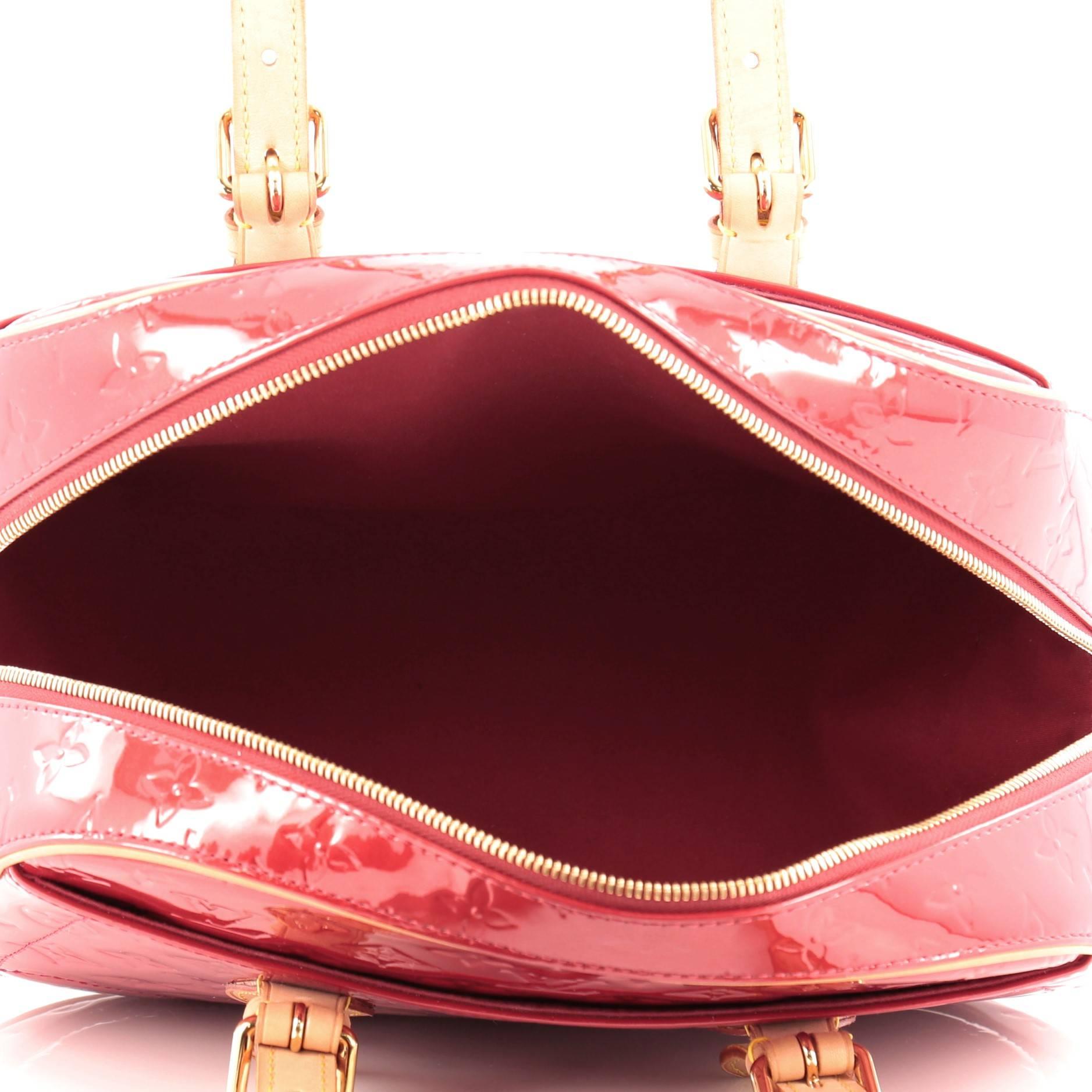 Louis Vuitton Summit Drive Handbag Monogram Vernis 2