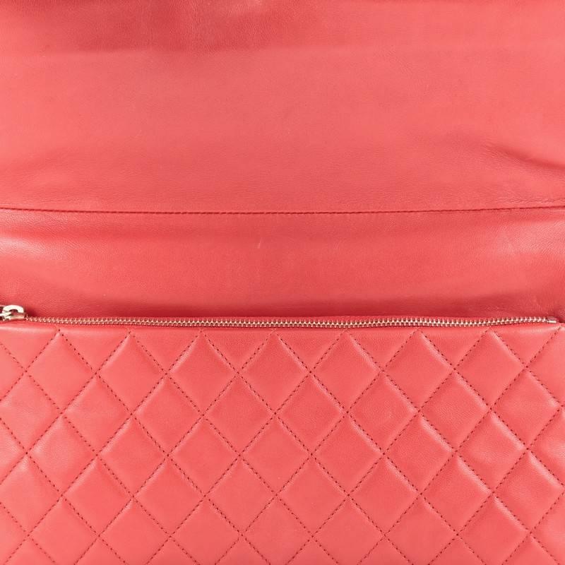 Chanel Boy Beauty CC Clutch Quilted Lambskin 2