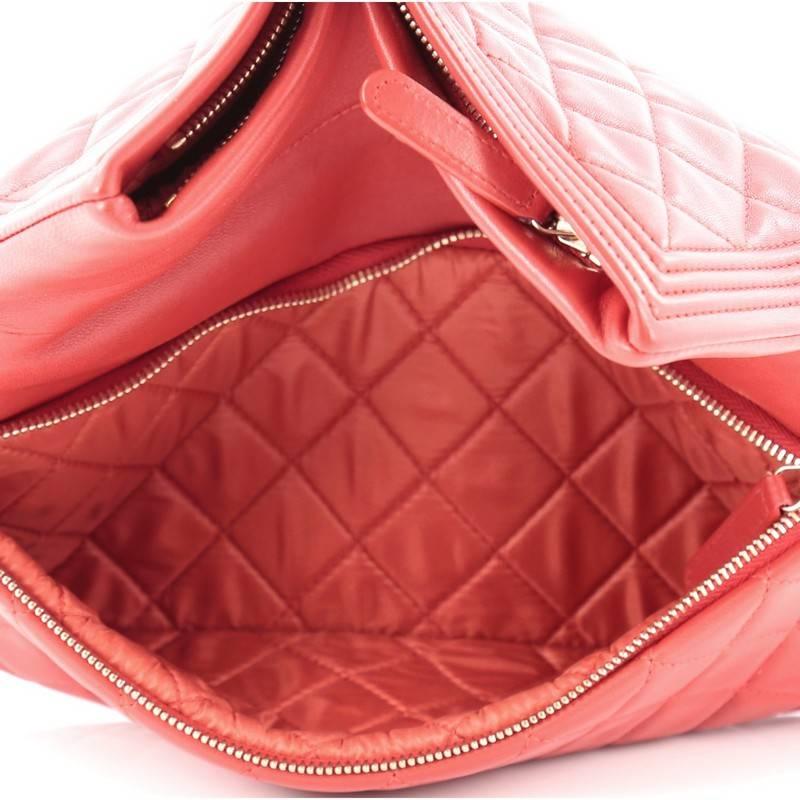 Chanel Boy Beauty CC Clutch Quilted Lambskin 3