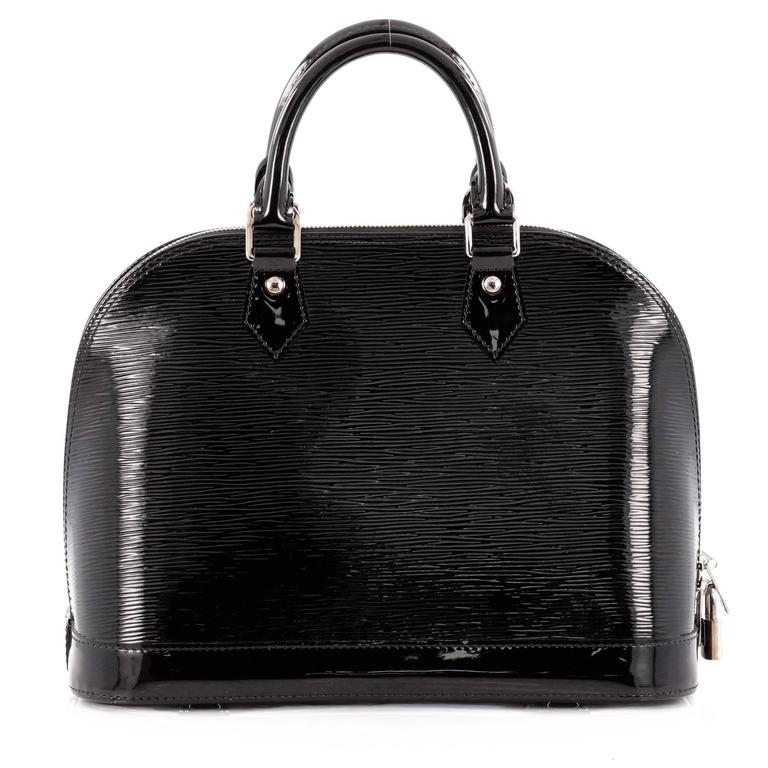 Louis Vuitton Black Electric Epi Leather Alma Pm Bag | SEMA Data Co-op