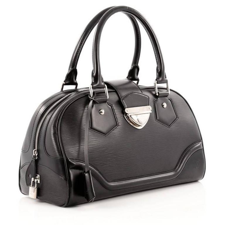 Louis Vuitton Montaigne Bowling Bag Epi Leather GM at 1stDibs