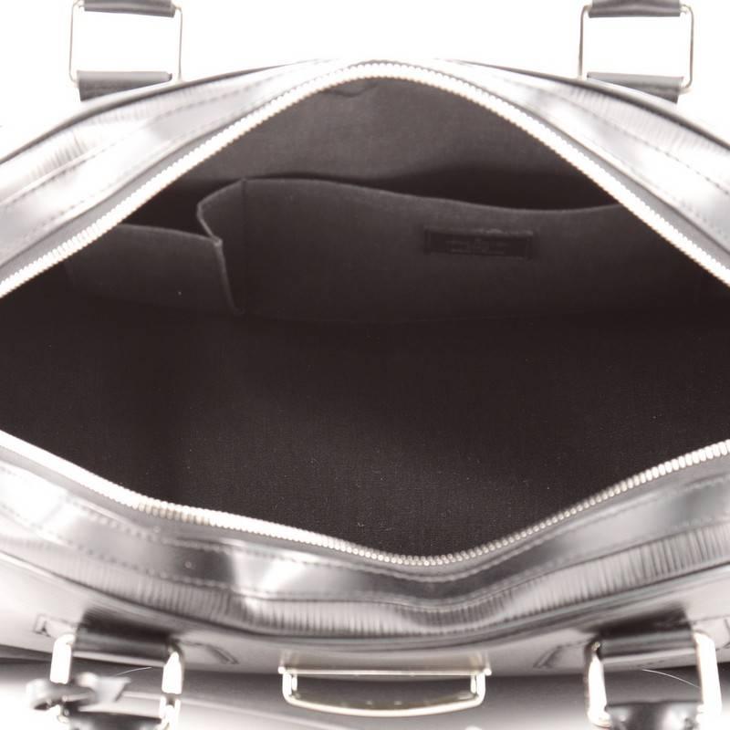 Black Louis Vuitton Montaigne Bowling Bag Epi Leather GM