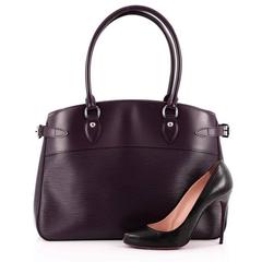 Louis Vuitton Passy Handbag Epi Leather GM