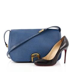 Fendi Chameleon Shoulder Bag Leather Medium