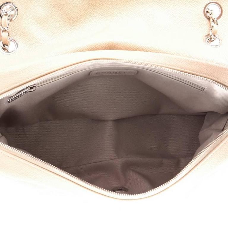 Chanel Easy Flap Bag Quilted Caviar Jumbo at 1stDibs | chanel jumbo ...