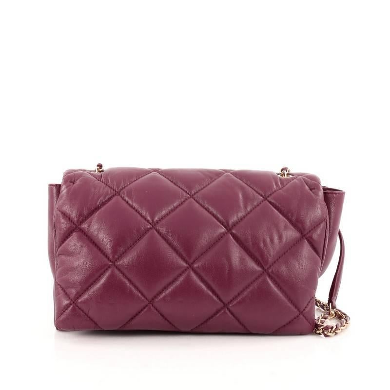 Women's Salvatore Ferragamo Ginny Crossbody Bag Quilted Leather Medium