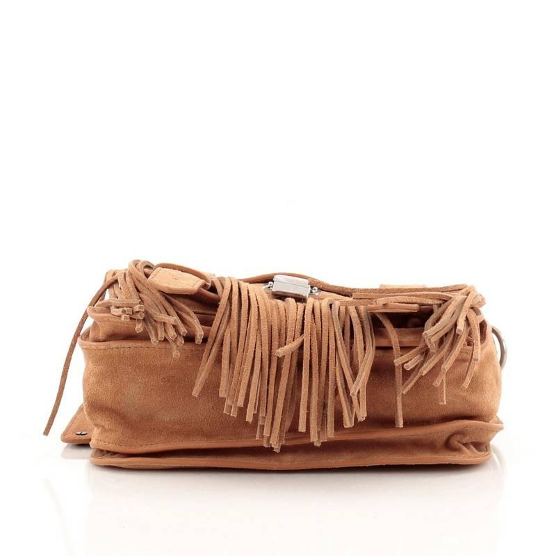 Proenza Schouler PS1 Pouch Suede Fringe Small 1