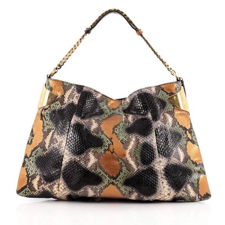 Gucci 1970 Hobo Python Large at 1stDibs gucci 1970 shoulder bag