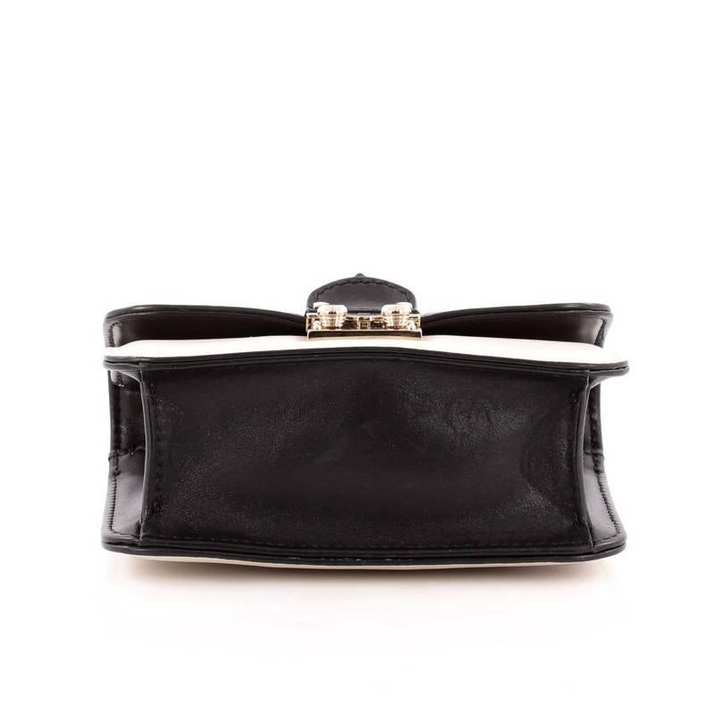 Valentino Glam Lock Shoulder Bag Leather Mini 1