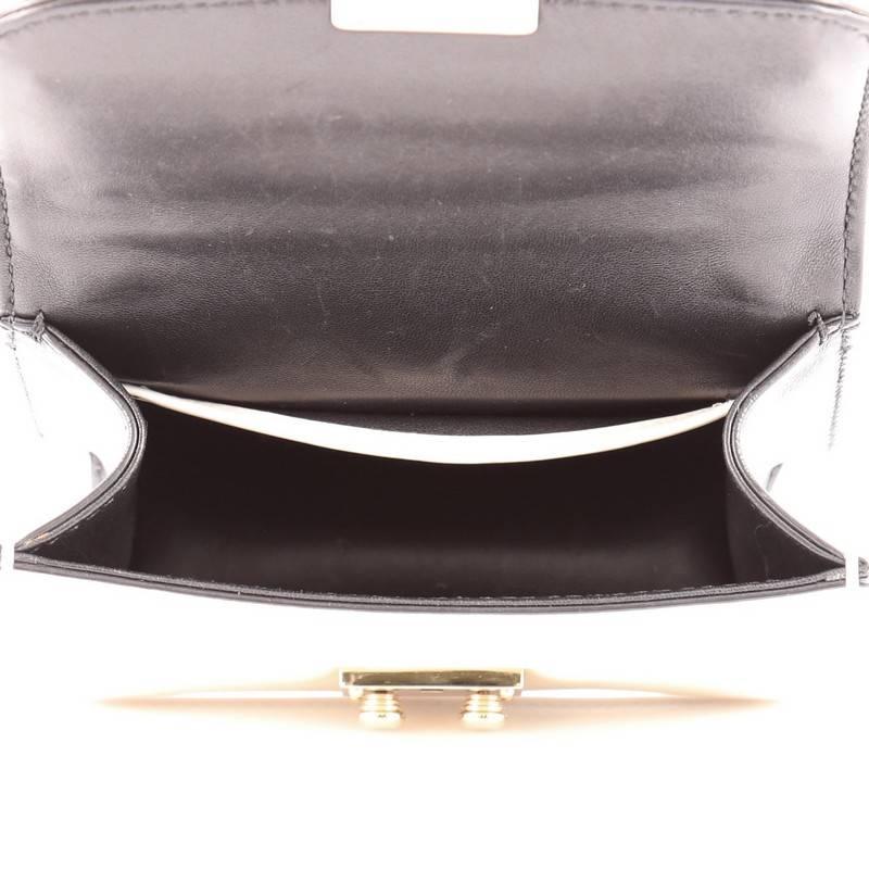 Valentino Glam Lock Shoulder Bag Leather Mini 2