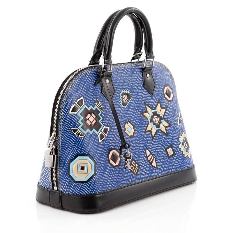 Louis Vuitton Alma Handbag Limited Edition Azteque Epi Leather PM For ...
