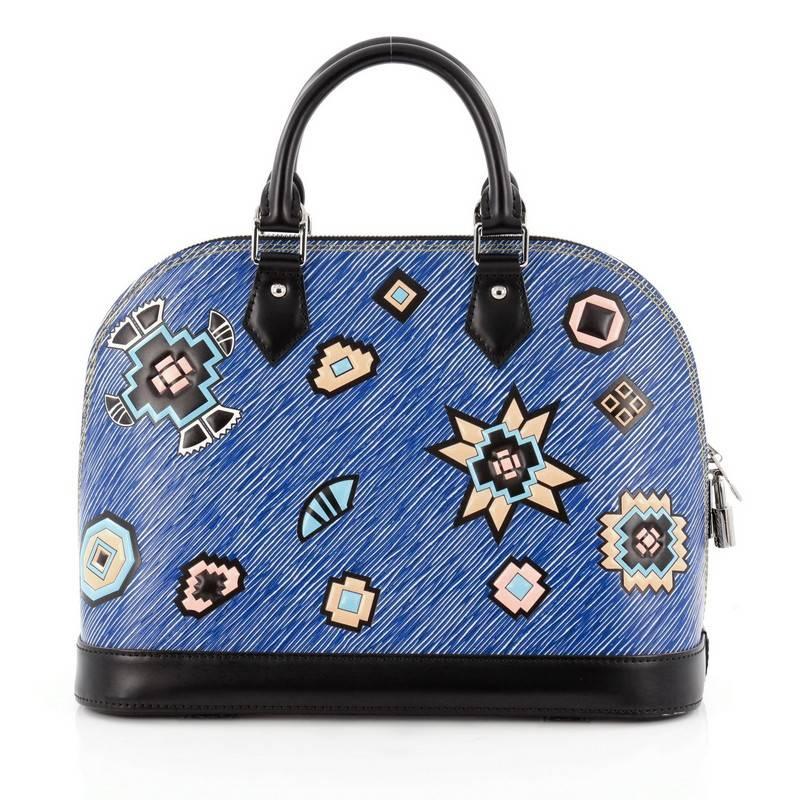 Louis Vuitton Alma Handbag Limited Edition Azteque Epi Leather PM at ...