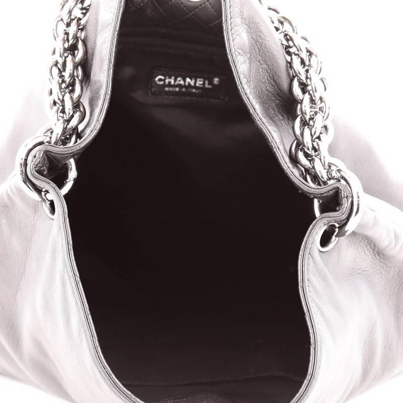 Chanel Soft and Chain Hobo Leather Large 1