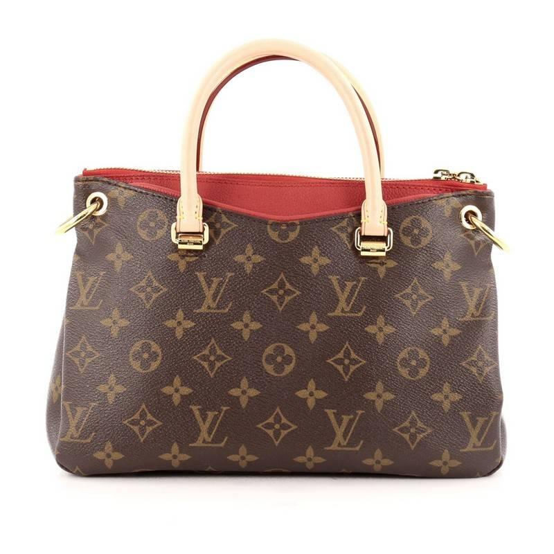 Louis Vuitton Pallas Tote Monogram Canvas BB In Good Condition In NY, NY