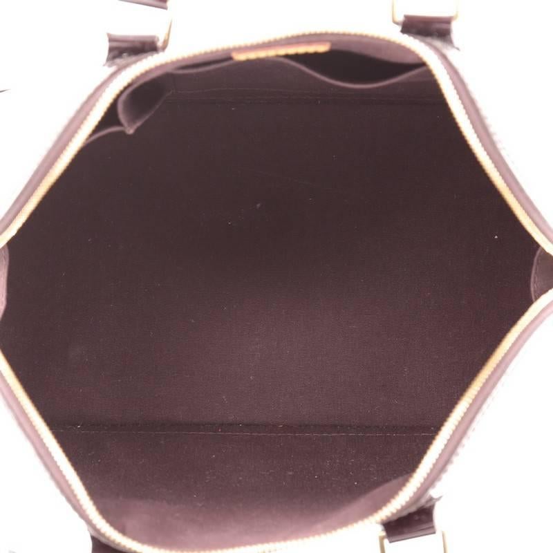 Louis Vuitton Alma Handbag Monogram Vernis PM  1