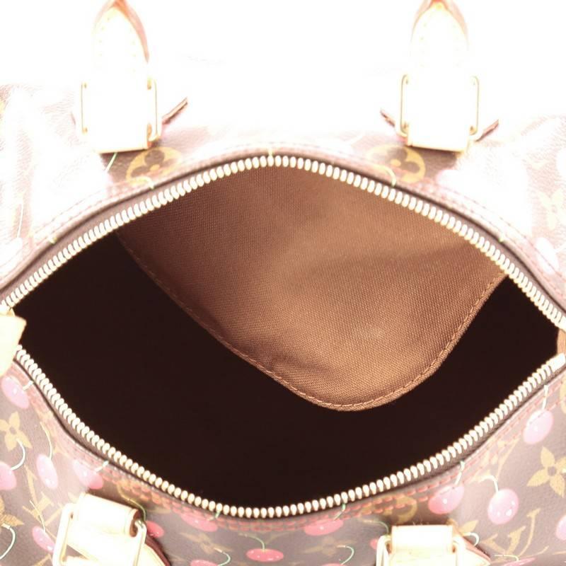 Louis Vuitton Speedy Handbag Limited Edition Cerises 25 3