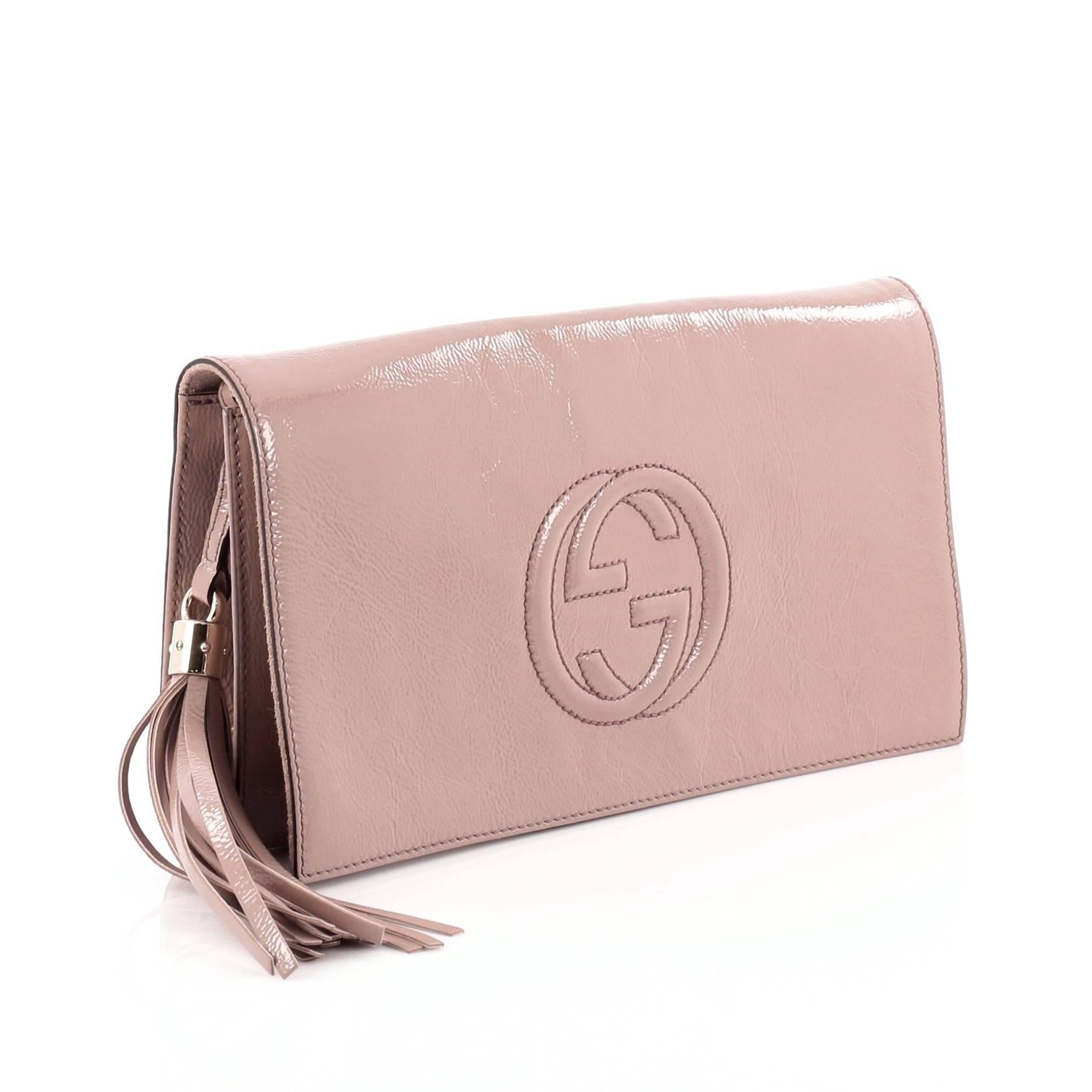 gucci soho clutch bag