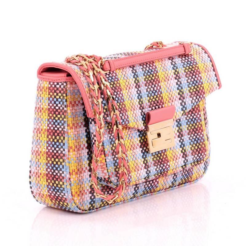 fendi woven baguette