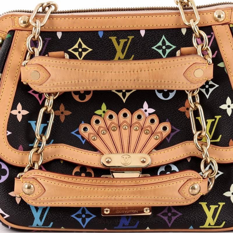 Louis Vuitton Gracie Handbag Monogram Multicolor In Good Condition In NY, NY