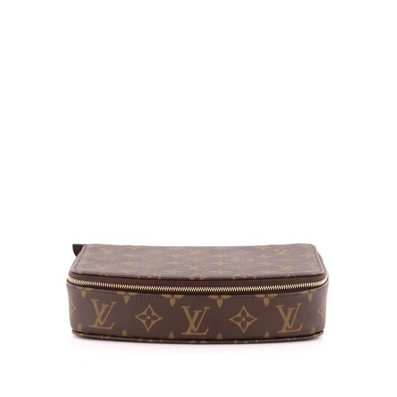 Louis Vuitton Monte Carlo Jewelry Box Monogram Canvas In Good Condition In NY, NY
