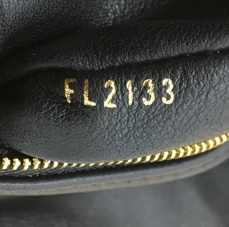 Louis Vuitton Lockit Chain Handbag Boudoir Leather 2