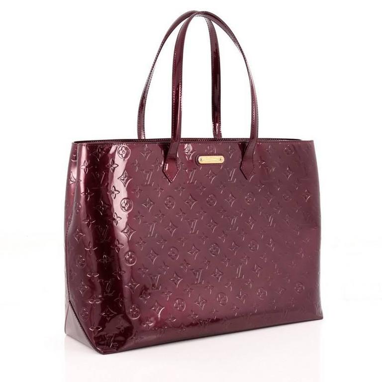 Louis Vuitton Wilshire Handbag Monogram Vernis GM at 1stdibs