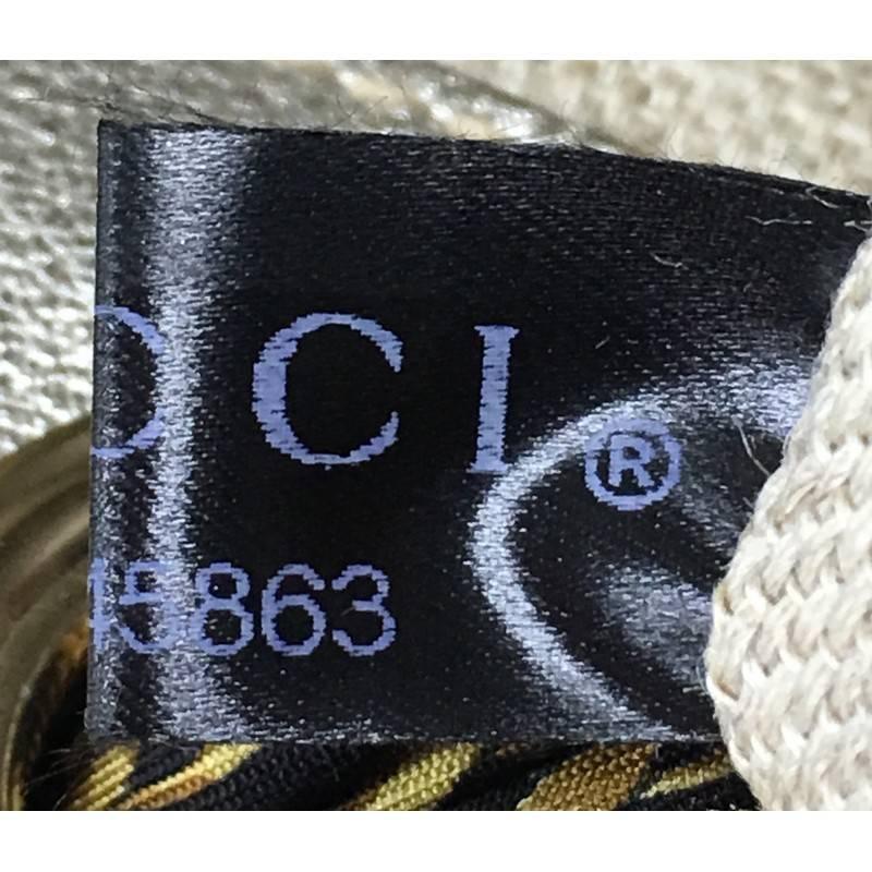 Gucci Positano Tote Raffia with Leather Large 1