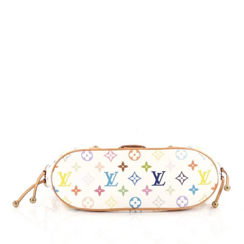 Louis Vuitton Theda Handbag Monogram Multicolor GM In Good Condition In NY, NY