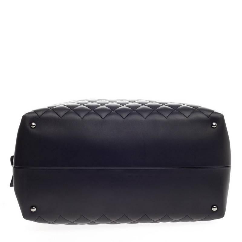 chanel large bowling bag