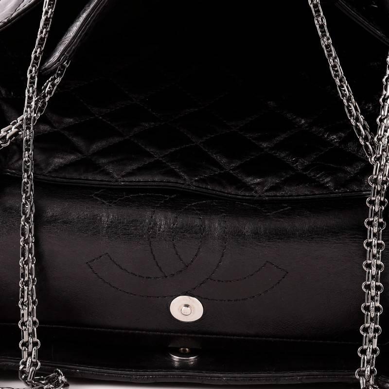 Chanel Accordion Reissue Flap Bag Quilted Calfskin XL In Good Condition In NY, NY
