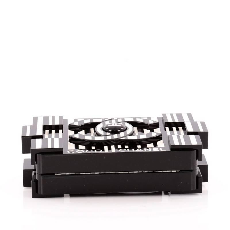 Chanel Lego Clutch Plexiglass In Good Condition In NY, NY