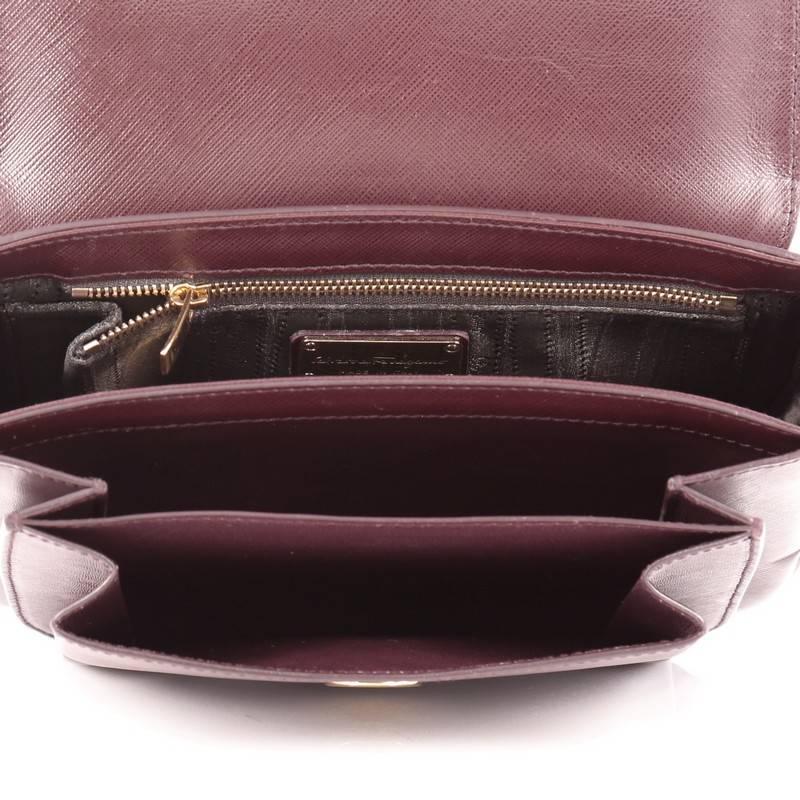 Salvatore Ferragamo Sandrine Shoulder Bag Leather 1