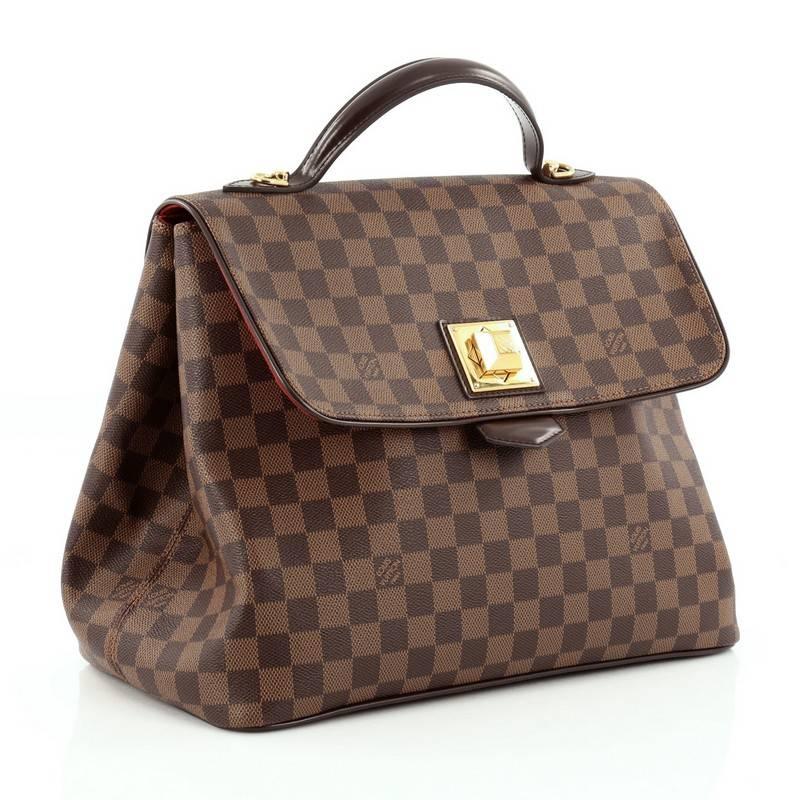 Louis Vuitton Bergamo Handbag Damier GM In Good Condition In NY, NY