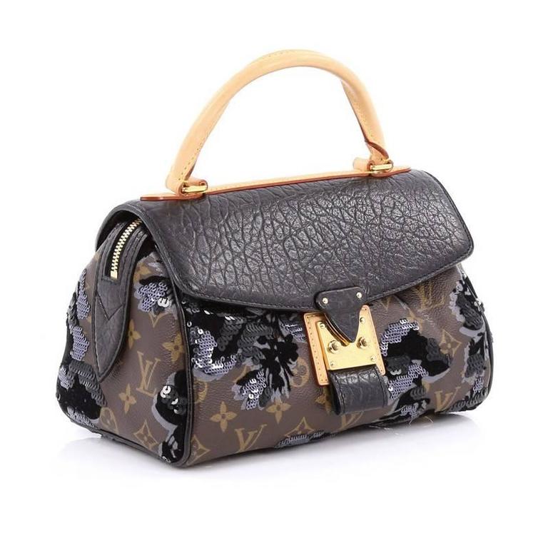Louis Vuitton Carrousel Handbag Limited Edition Fleur De Jais at 1stDibs | fleur  du desert louis vuitton, louis vuitton fleur de jais, lv fleur de jais