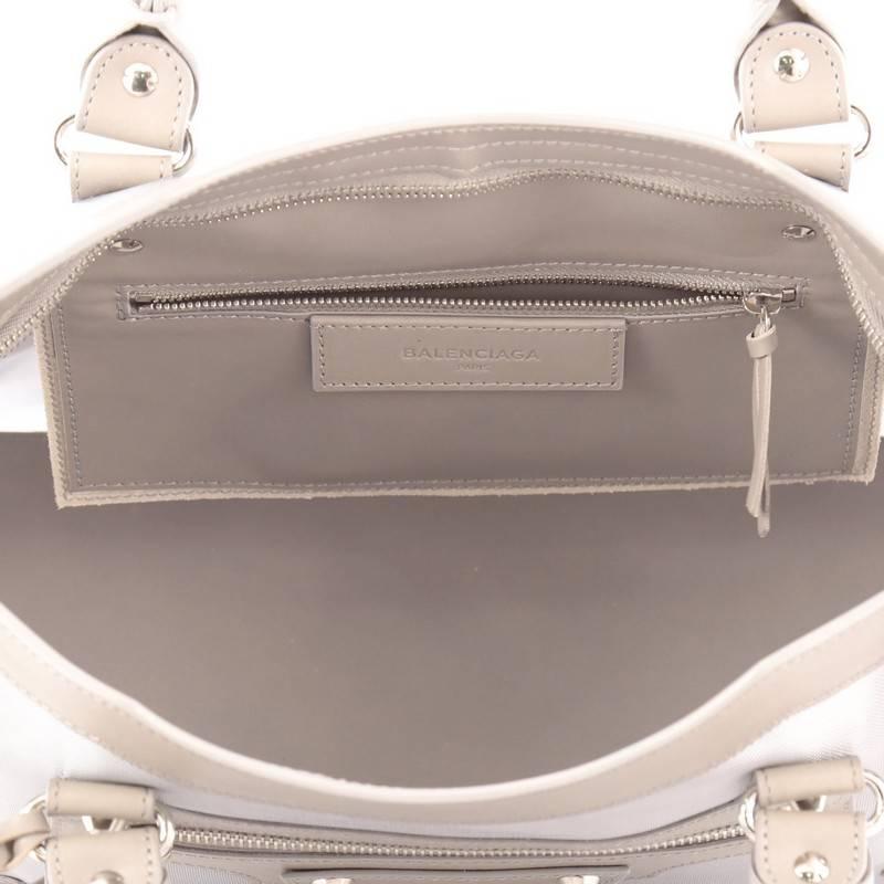 Balenciaga City Classic Studs Handbag Mesh and Leather Medium 3