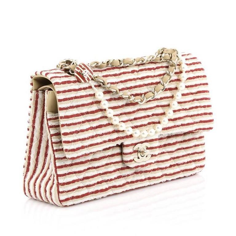 Chanel Coco Sailor Flap Bag Quilted Jersey Medium at 1stDibs | chanel ...