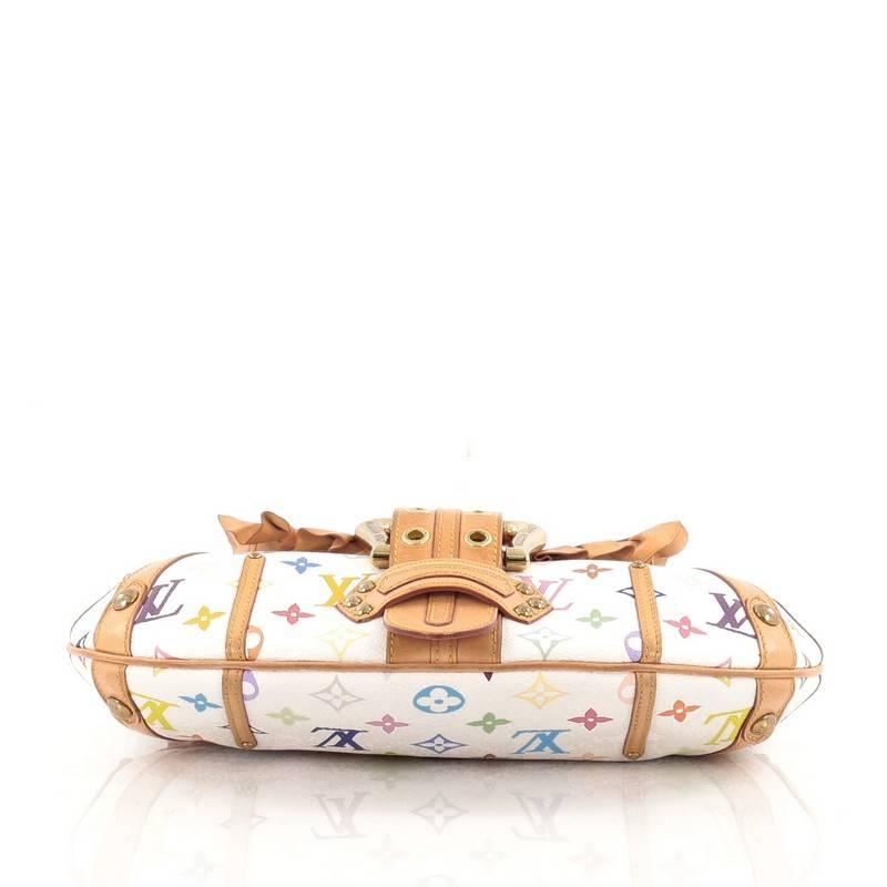 Beige Louis Vuitton Leonor Handbag Monogram Multicolor