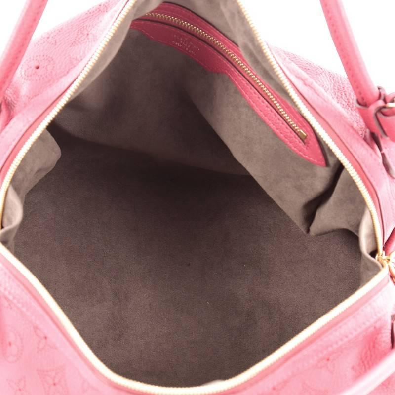 Louis Vuitton Galatea Handbag Mahina Leather PM 1