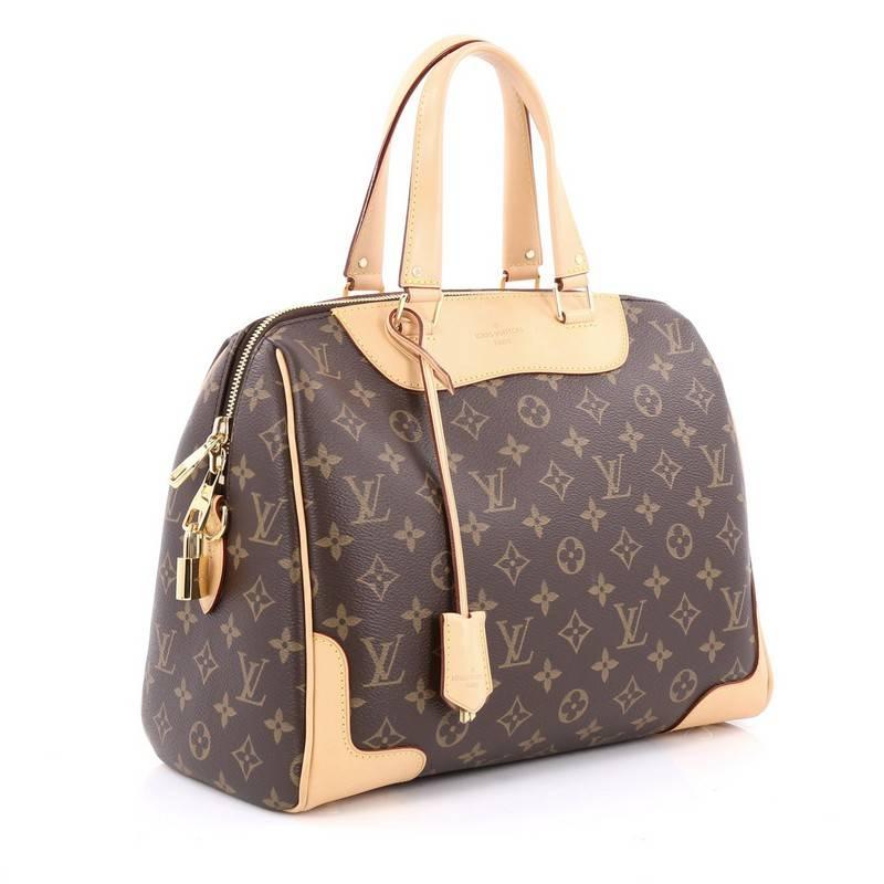 Black Louis Vuitton Retiro NM Handbag Monogram Canvas