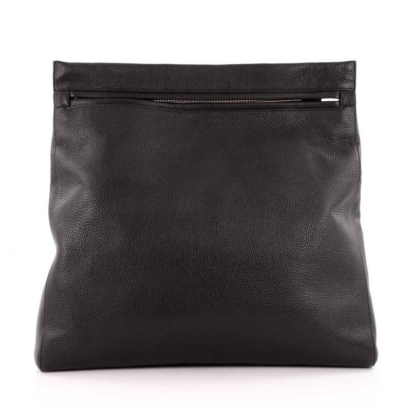 Tom Ford Alix Clutch Leather Large In Good Condition In NY, NY