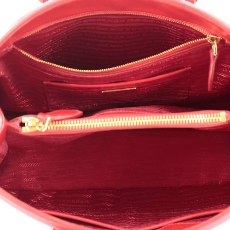Prada Parabole Handbag Vernice Saffiano Leather 3