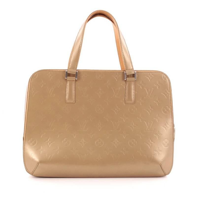 Louis Vuitton Mat Malden Handbag Monogram Vernis In Good Condition In NY, NY