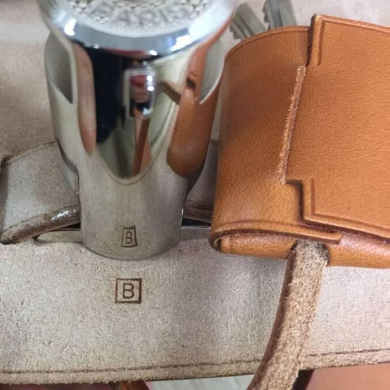 Women's or Men's Hermes Herbag Toile and Leather MM