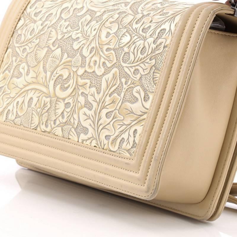 Chanel Cordoba Boy Flap Bag Leather New Medium 1