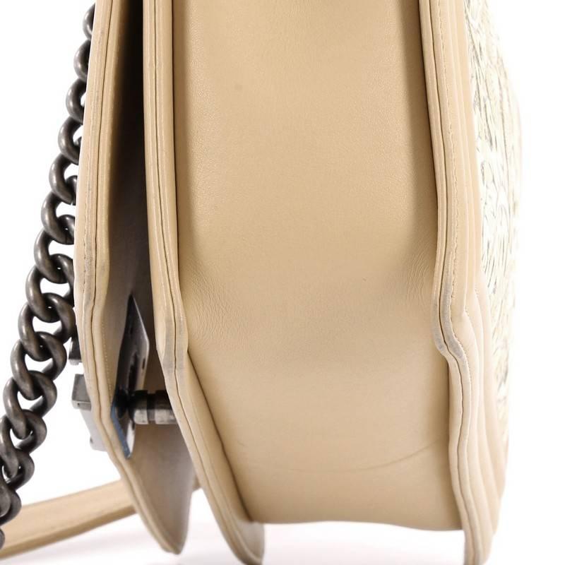 Chanel Cordoba Boy Flap Bag Leather New Medium 2