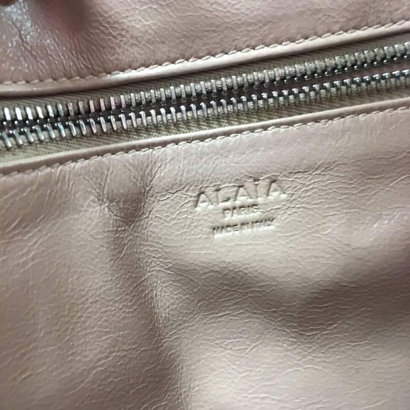 Alaia Flap Tote Bag Calf Hair Medium 3